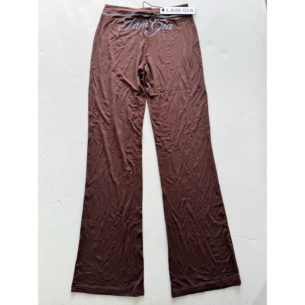 I Am Gia Blare Track Pant Women’s US Size Large Brown NWT!